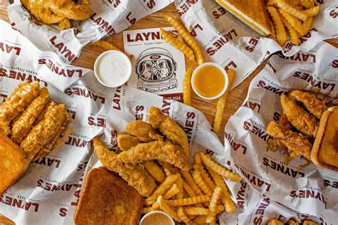 Laynes chicken - Three chicken fingers on Texas toast with Layne's sauce and crinkle-cut fries. Quick view. The Club Sandwich. $9.99. Sandwich only. Quick view. Grilled Cheese Sandwich Meal Combo. $7.49. Melted cheese on Texas toast with crinkle-cut fries.